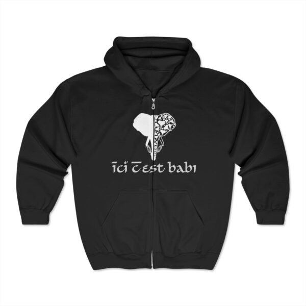 Unisex Heavy Blend™ Full Zip Hooded Sweatshirt – Image 3