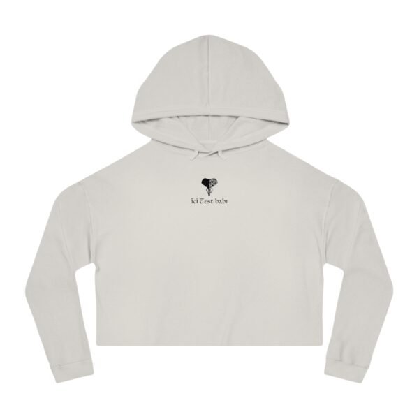 Women’s Cropped Hooded Sweatshirt – Image 10