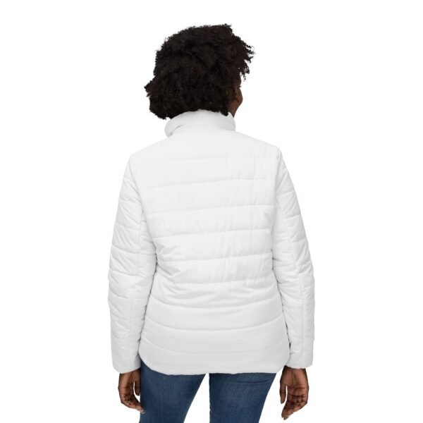 Puffer Jacket Ici C’est Babi White- Women's – Image 4