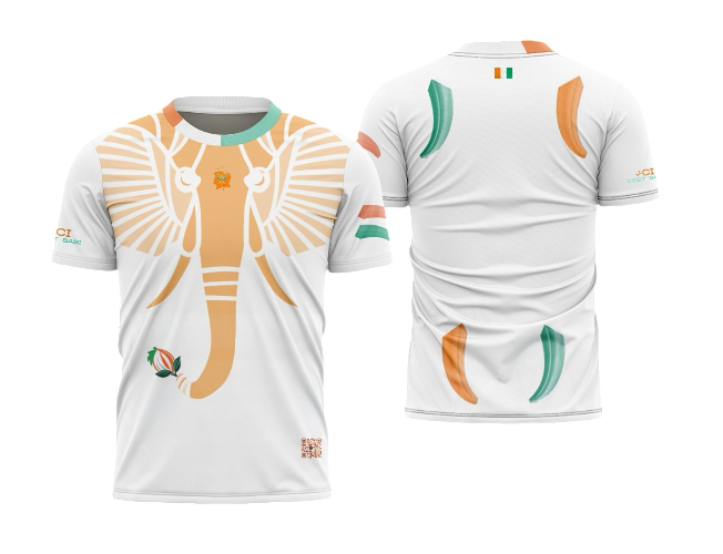 Fanwear Éléphant (Ivoire 2025) “Blanc”
