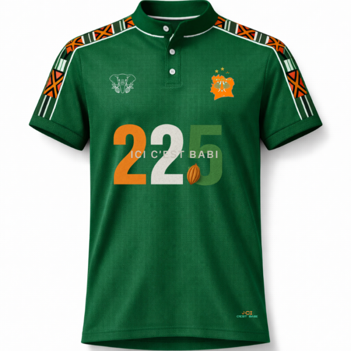 Le Code Vert— Maillot Fanwear CIV